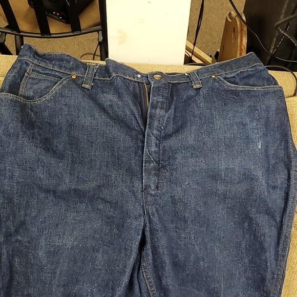 Vintage 70s Big Yank BellBottom Jeans - Picture 2 of 4